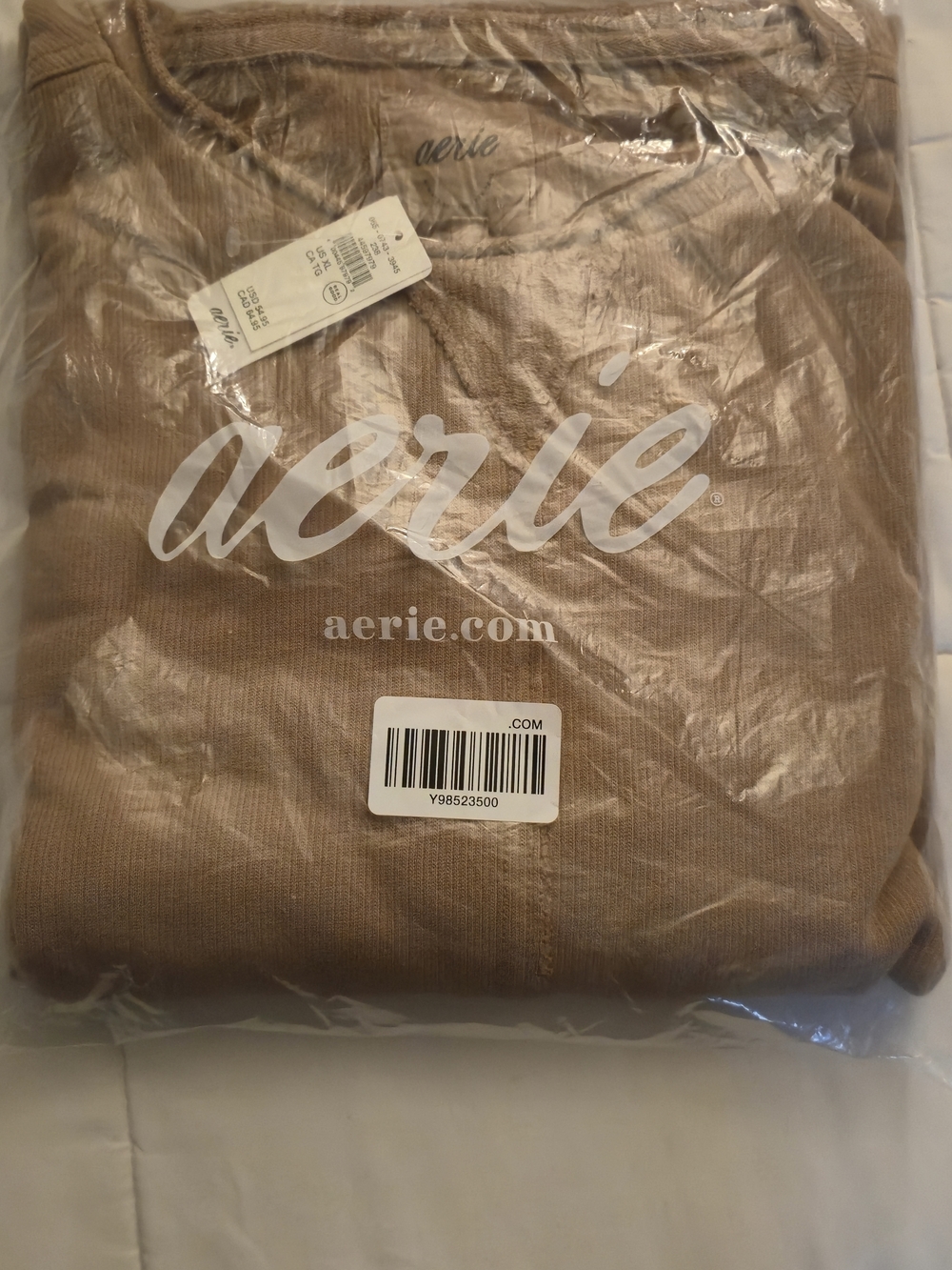 aerie Crewneck Sweatshirt - Taupe - Picture 6 of 6